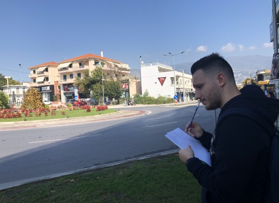 Τraffic measurements at Volos’ roundabouts